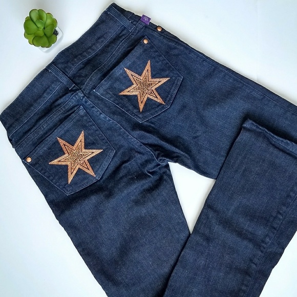 Victoria Beckham Denim - Victoria Beckham Denim DVB Bootcut Blue Jeans 26